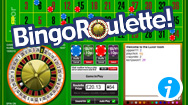 Bingo combination with roulette