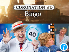 Exclusive Coronation Street bingo games